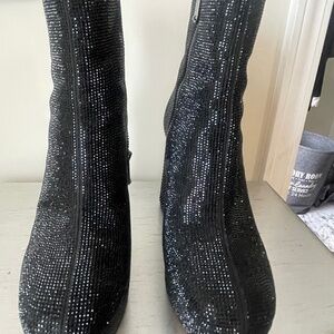 Maxine Crystal Embellished Platform Boot